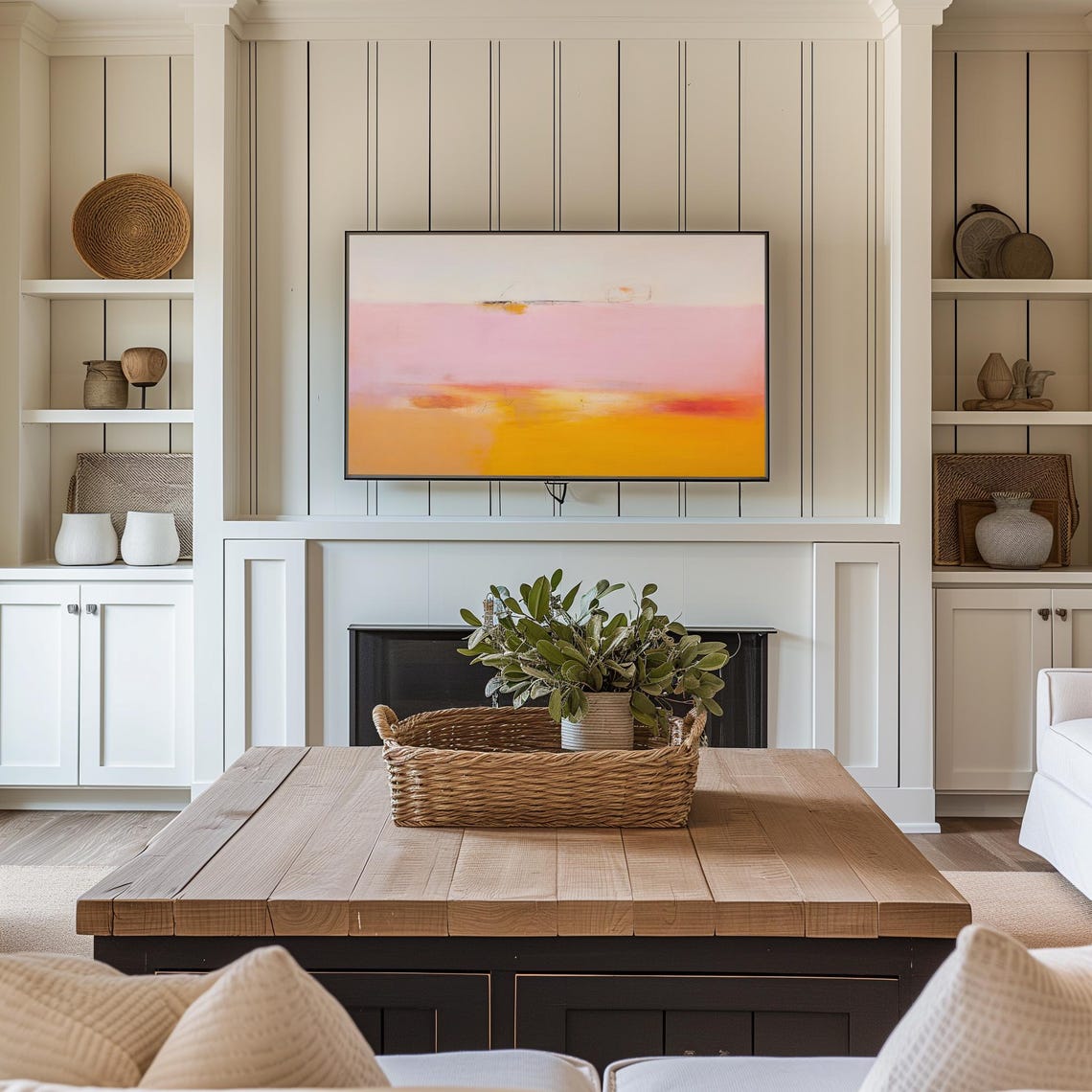 Abstract Frame Tv Art Art For Frame Tv Bright Abstract Oil Painting Bold Abstract Art 068 - Image 2