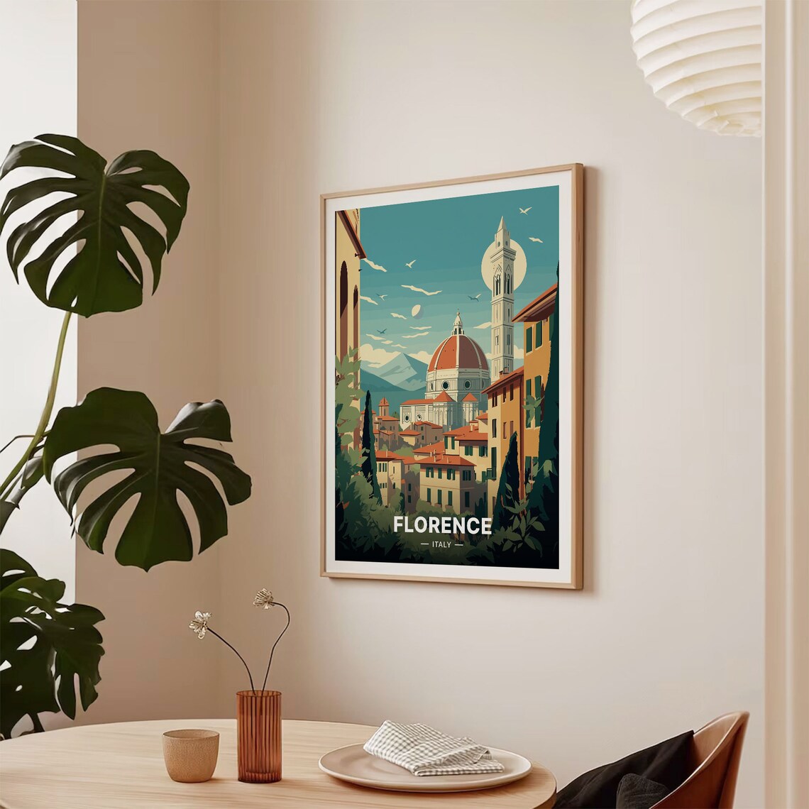 Florence Italy Vintage Travel Poster Print - Image 2