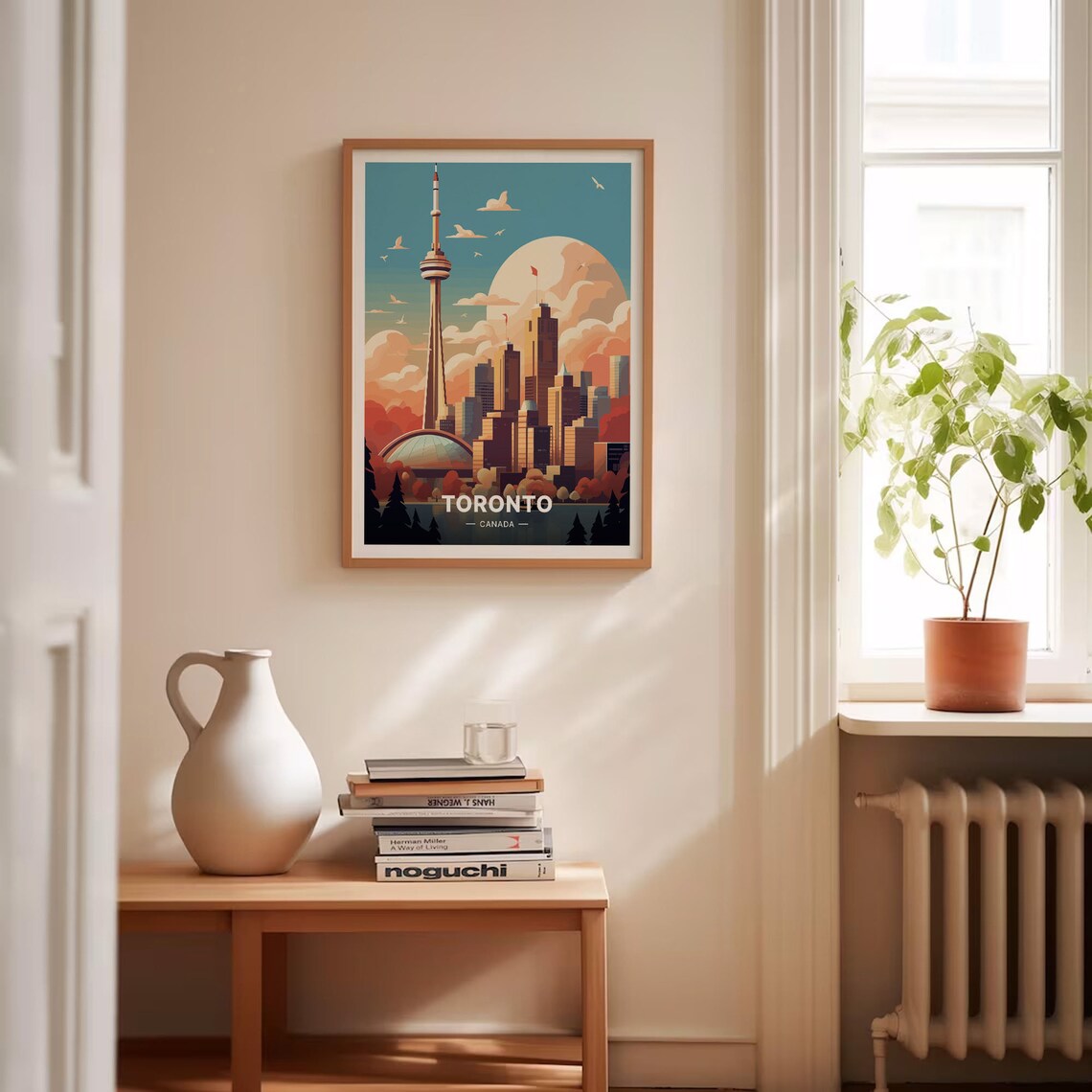 Toronto Cityscape Travel Poster, Urban Style Decor - Image 4
