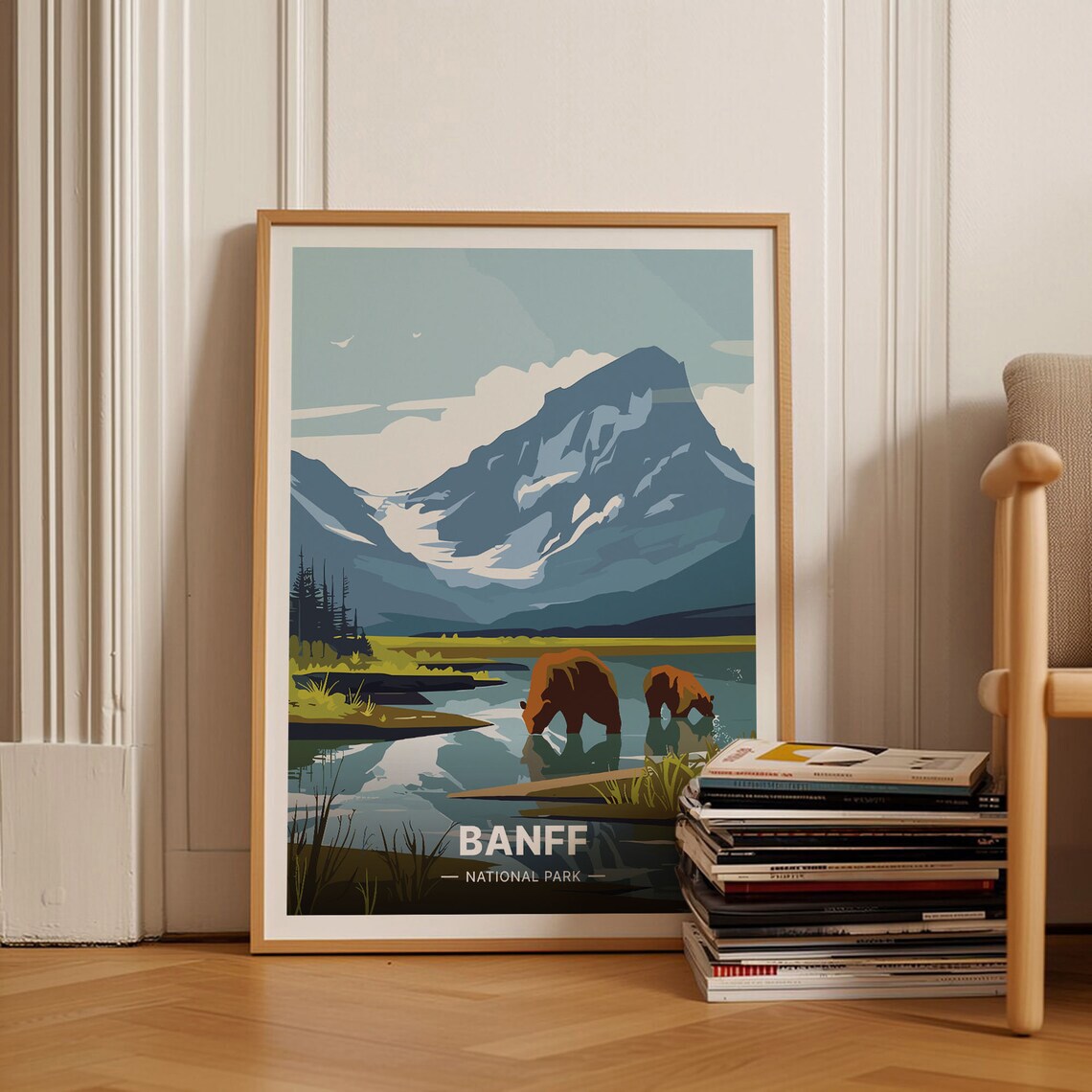 Banff National Park Landscape Home Decor Poster