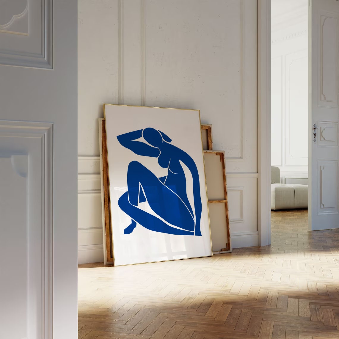 Matisse Blue Nude Reclining Silhouette Modern Art Reproduction Poster - Image 4