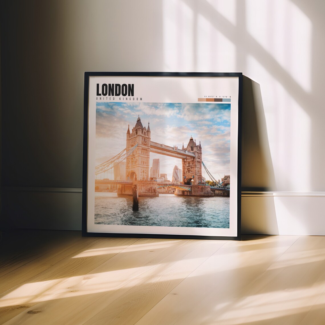 London Travel Poster, United Kingdom Wall Art - Image 3