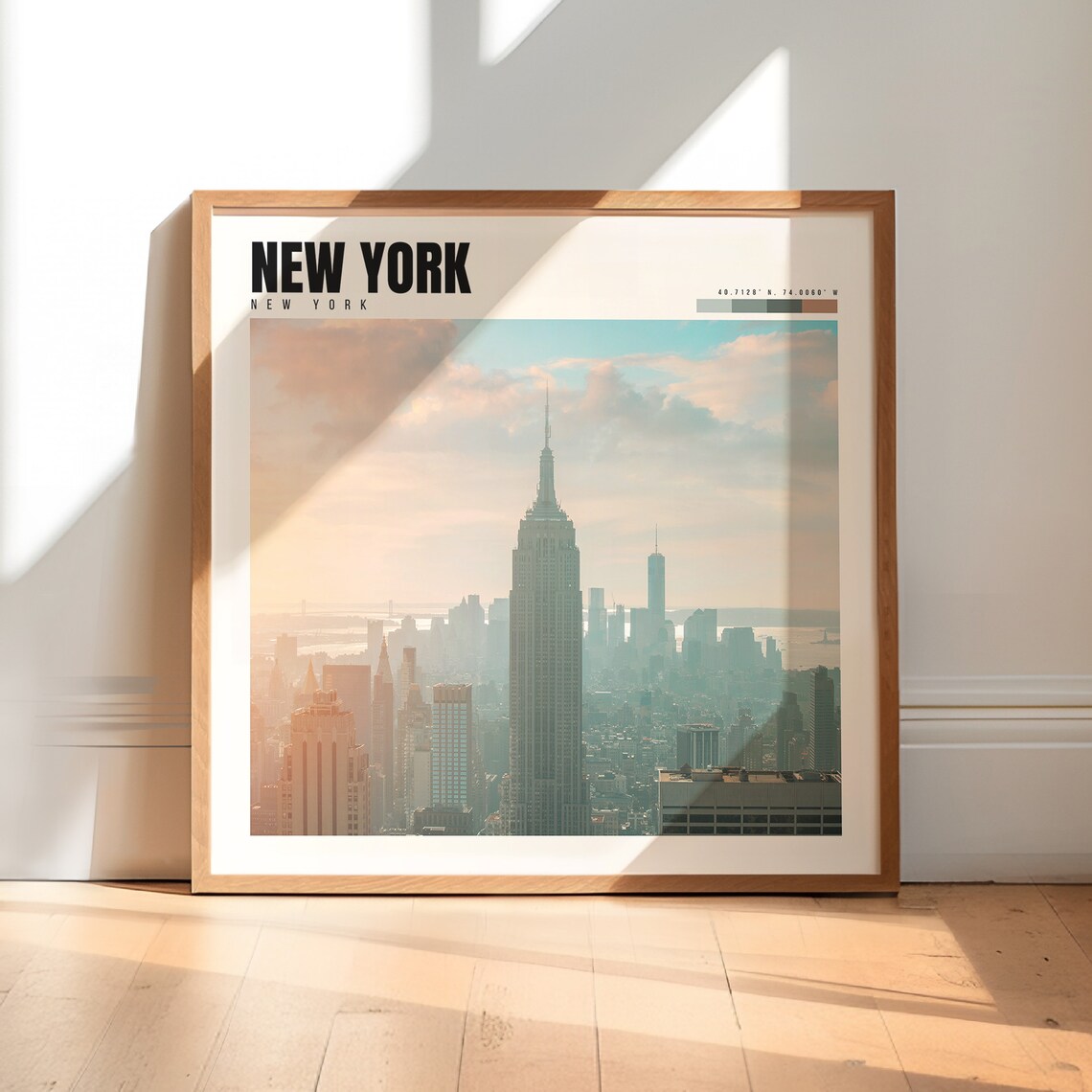 New York City, Manhattan Empire State Building Art Print