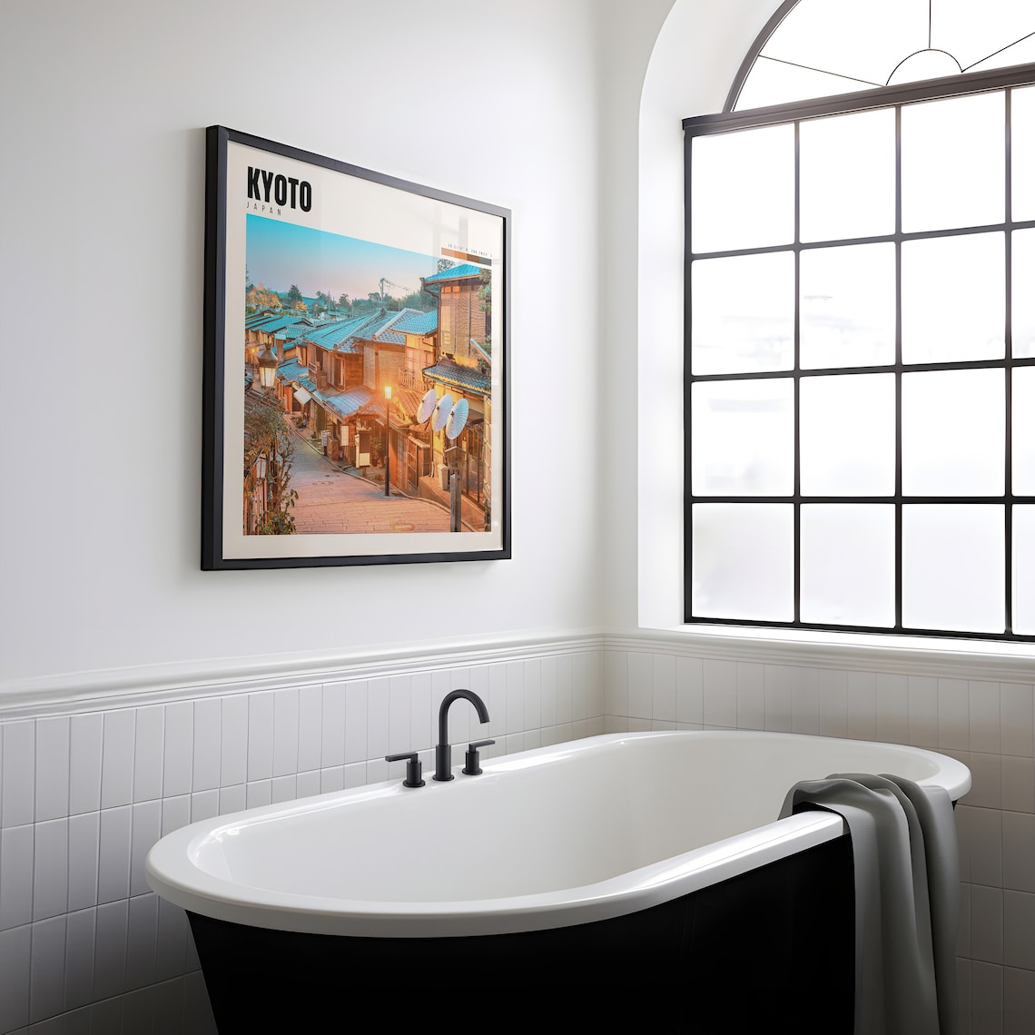 Kyoto Japan Travel Poster, Kyoto Wall Art Decor - Image 2