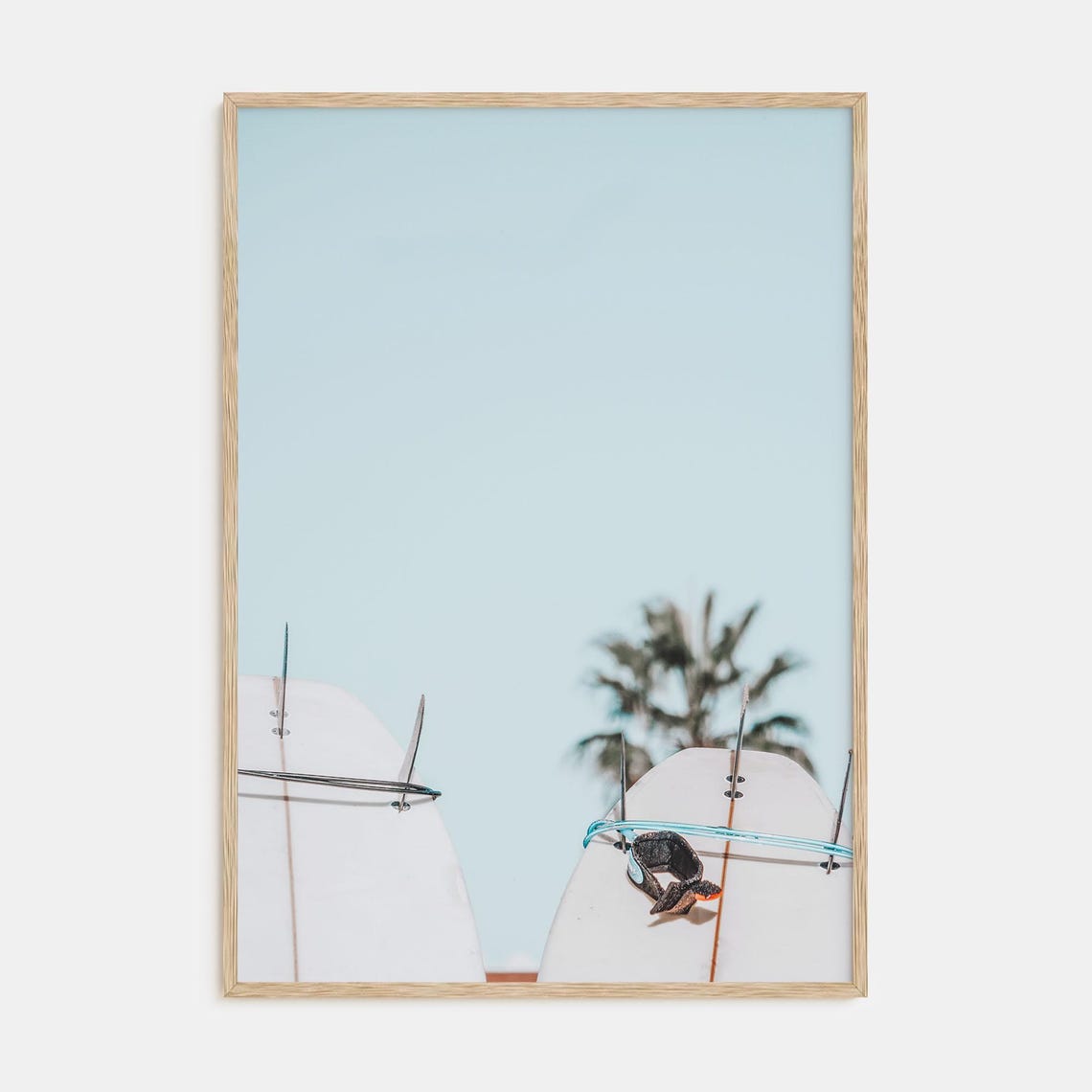 Fine Art Surfboards Print Color Photography Poster Beach Decor Surf Art Ocean Wall Art Coastal Home Decor
