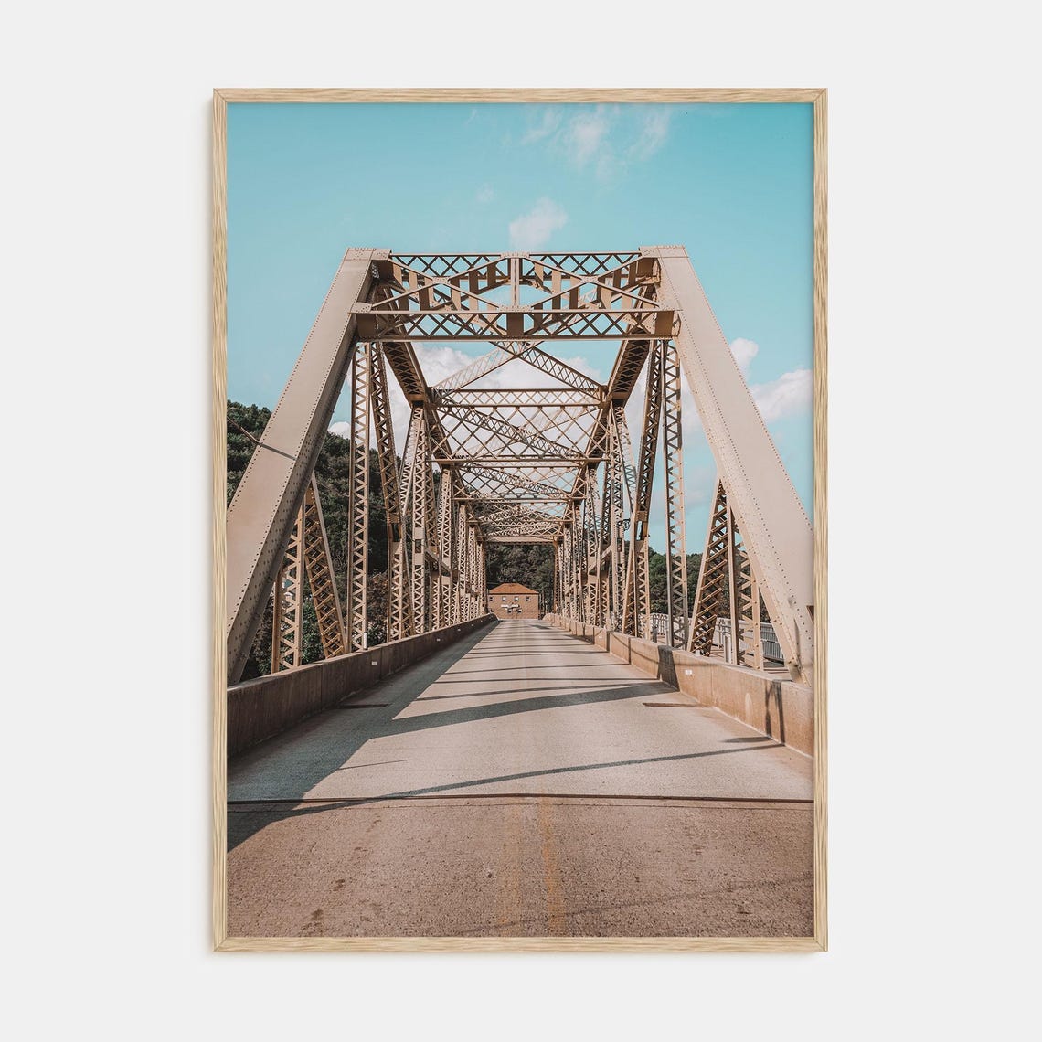 Fine Art 4th Avenue Bridge Print Color Photography Poster For Home Decor Art Lovers