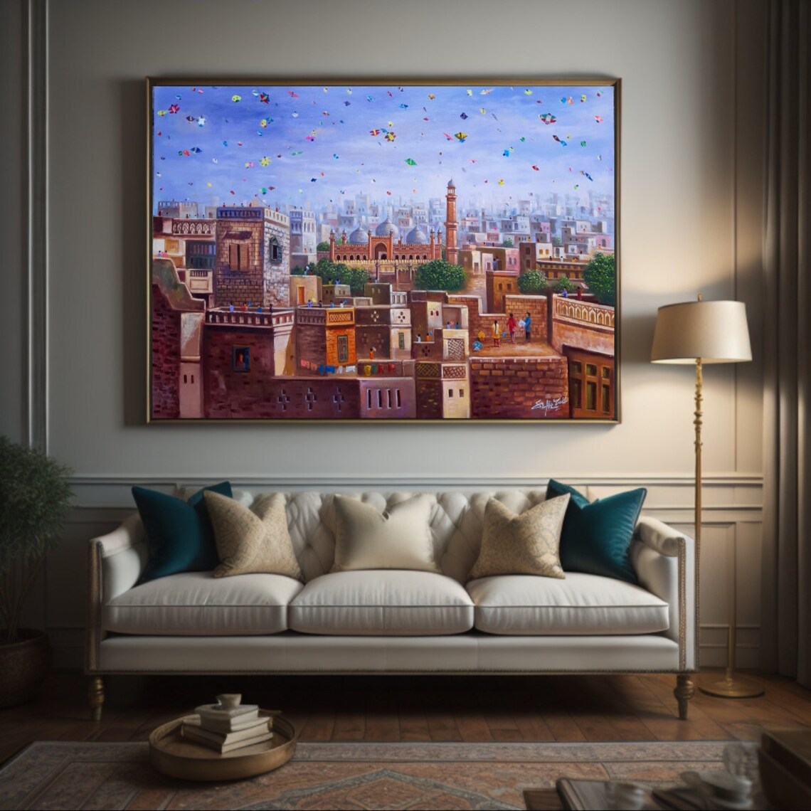 Basant Original Painting, Contemporary Pakistani Art