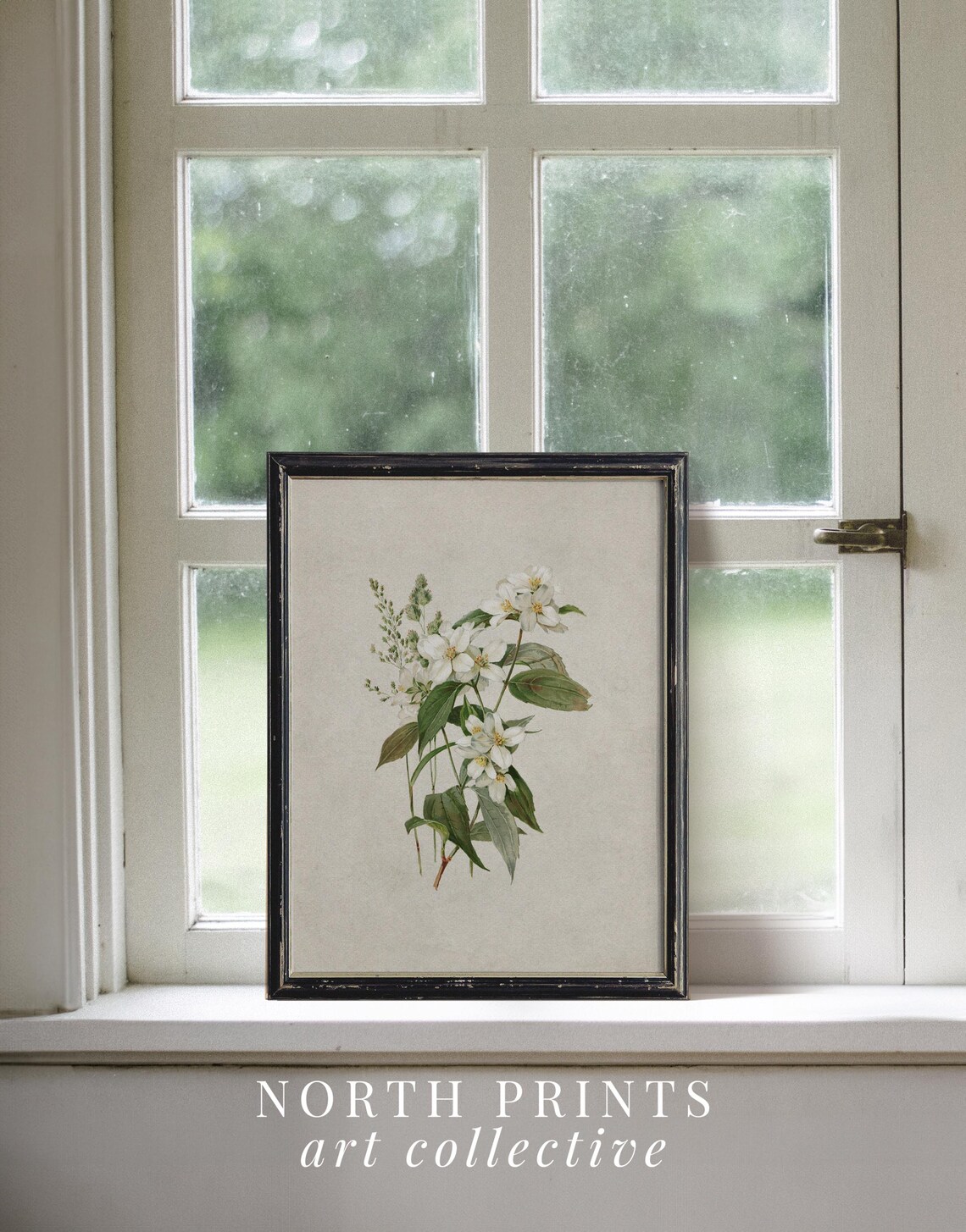 Neutral Botanical Prints, Scandinavian Farmhouse Art - Image 3