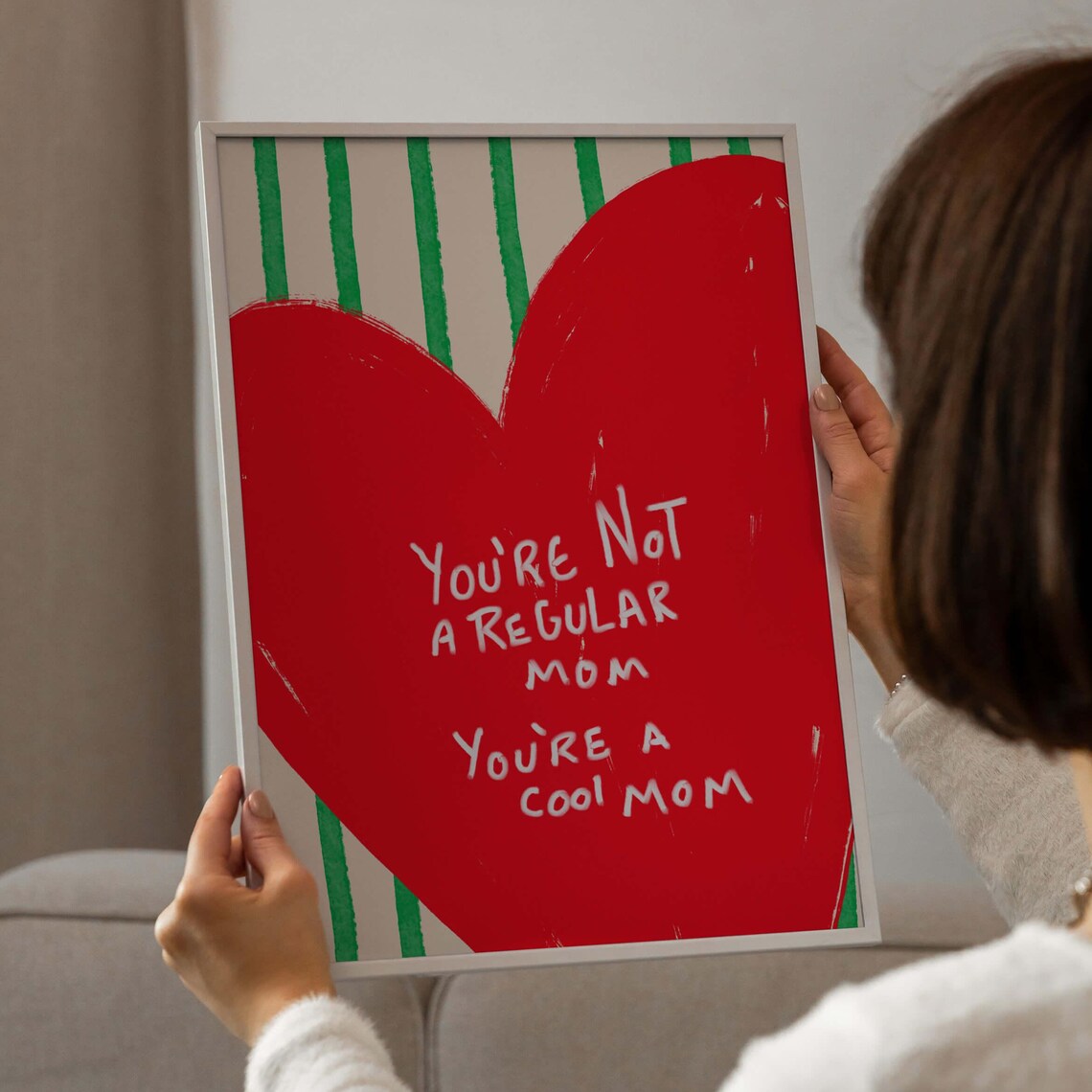 Funny Mom Poster, Mothers Day Gift For Mom