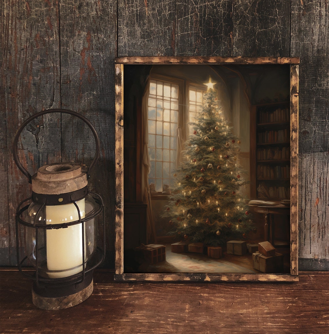 Christmas Tree - Moody Vintage Style - Image 2
