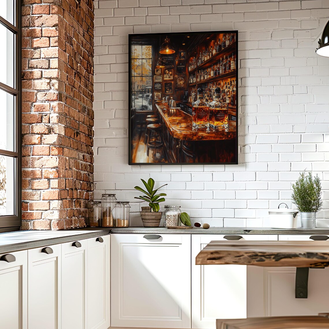 Vintage Bar Wall Art Whiskey Bar Decor Poster - Image 7