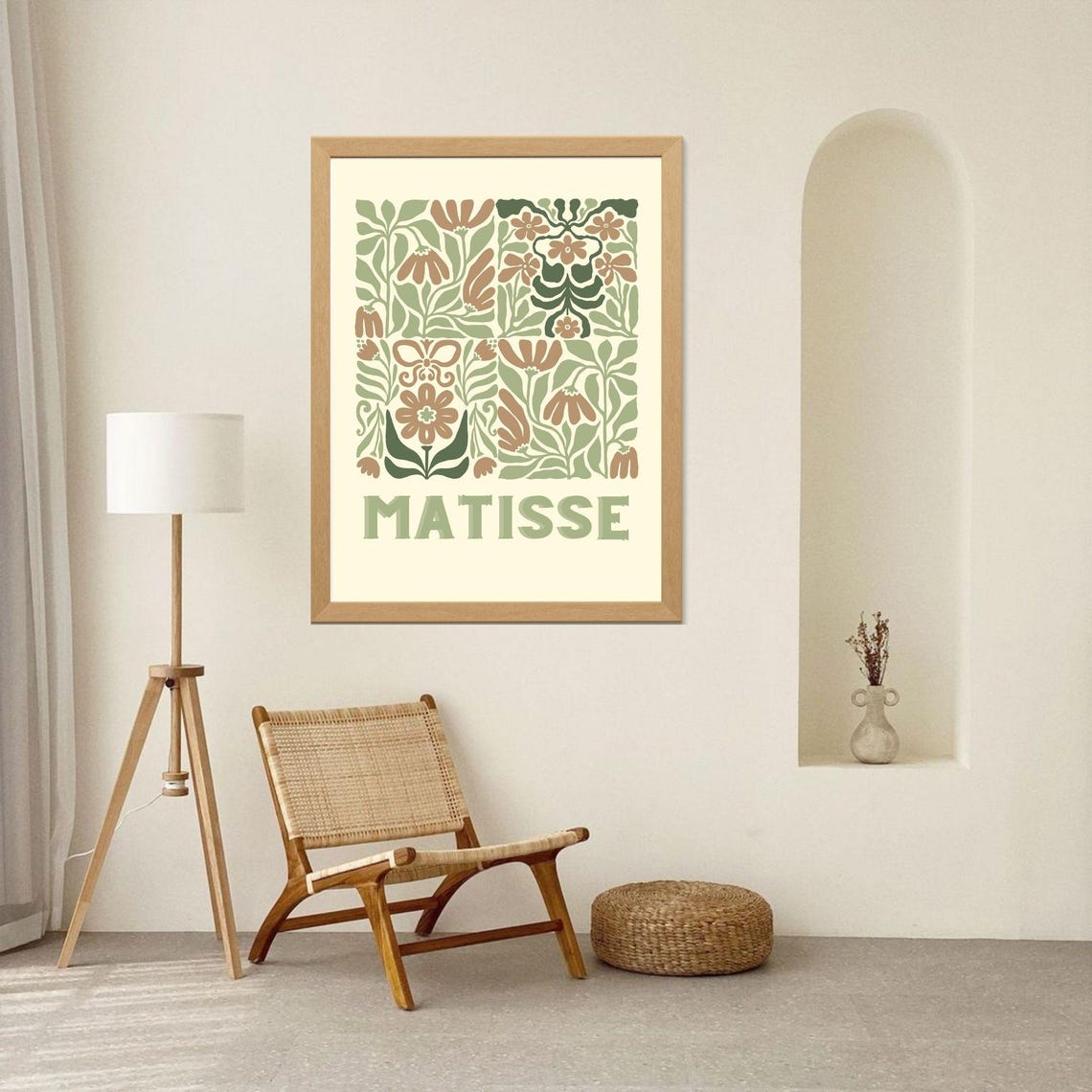 Bold And Colorful Abstract Decor Matisse Artwork Henri Matisse Inspired Abstract Art Modern Wall Decor - Image 7
