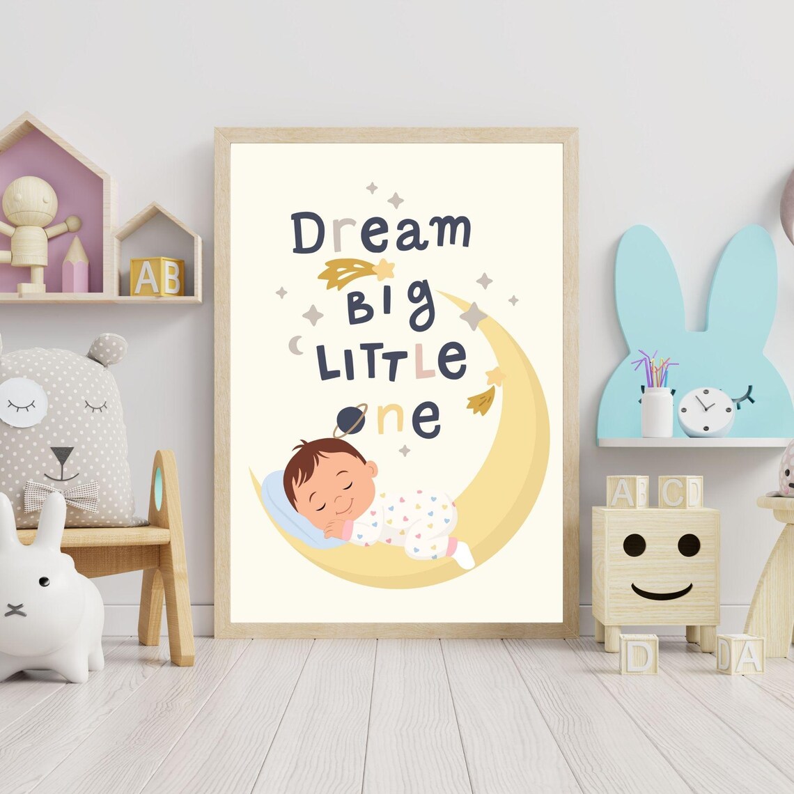Dream Big Little One, Adorable Sleeping Baby