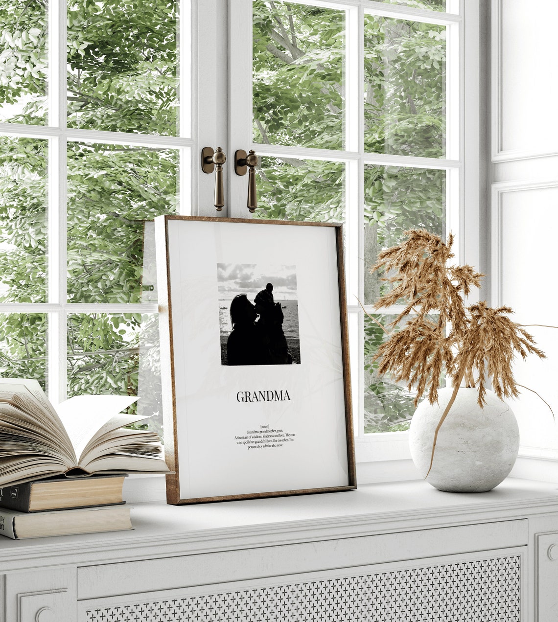 Personalized Grandma Definition Photo Gift Quote Wall Art Decor - Image 2