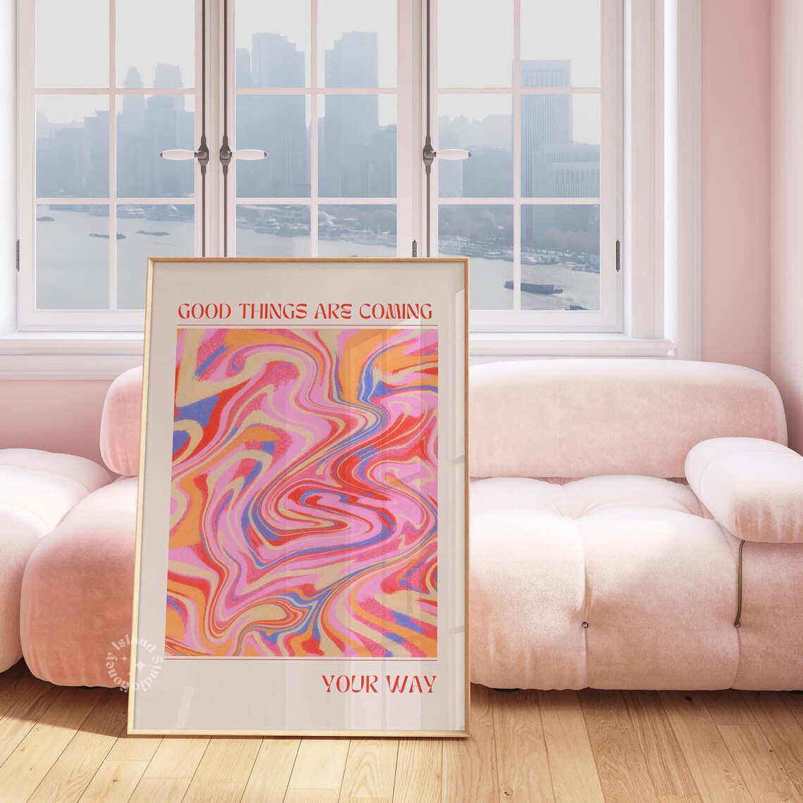 Good Things Are Coming Your Way Affirmation Art Print