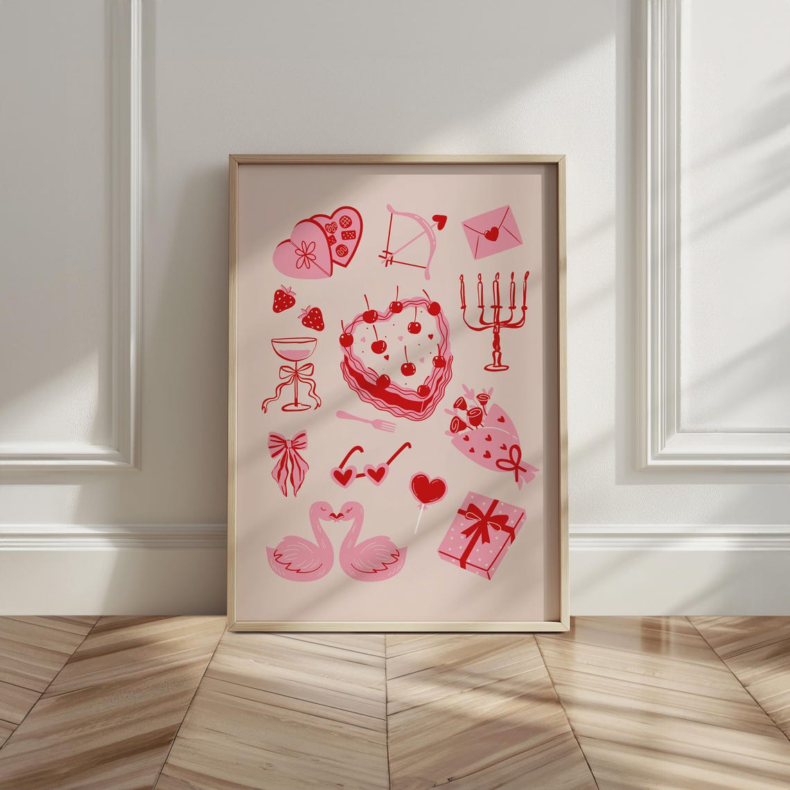 Wall Art Size Reference Chart Frame Ratios Drawn to Sofa Scale - Image 6