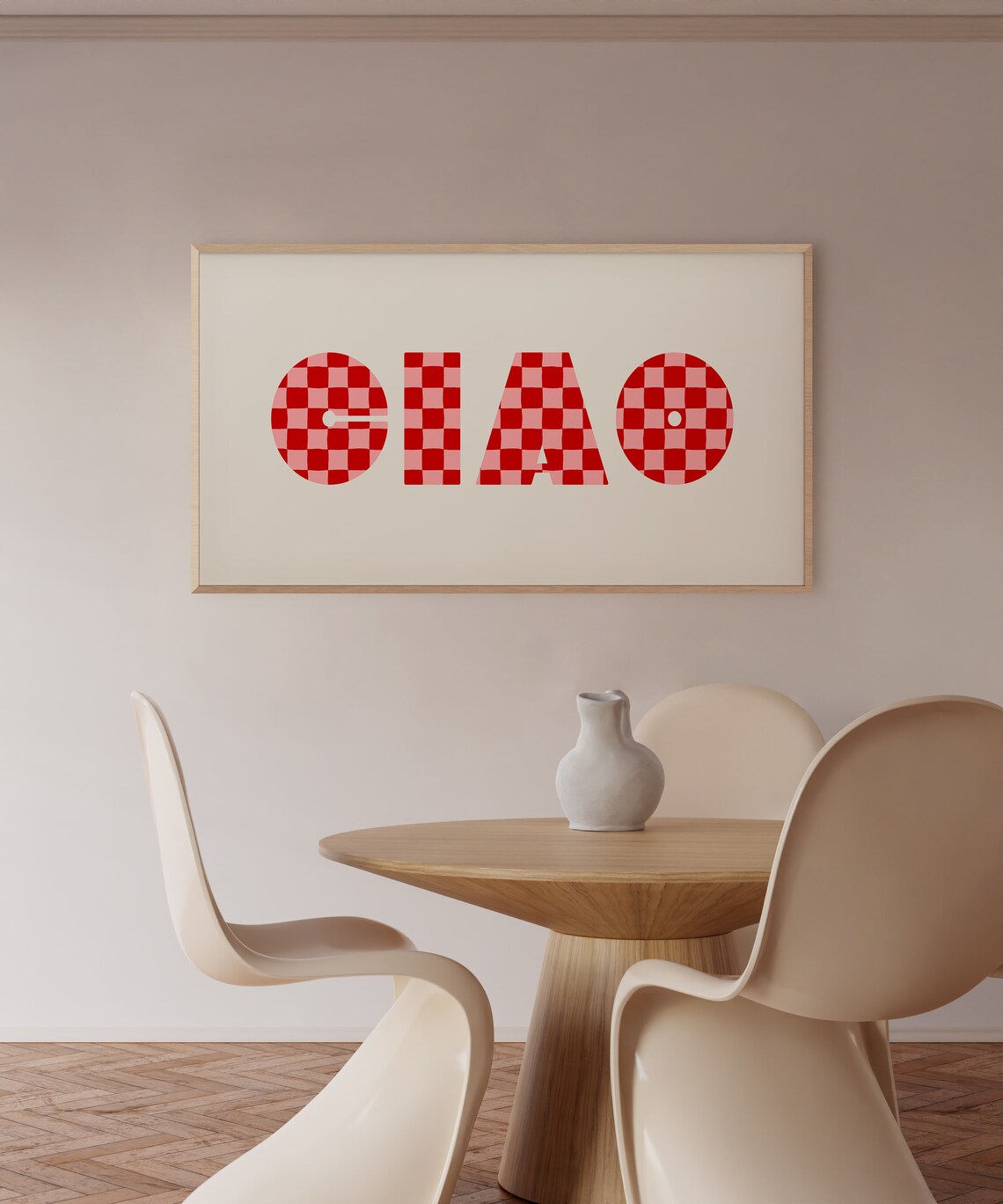 Ciao Retro Italian Tomato Girl Quote Art Print - Image 2