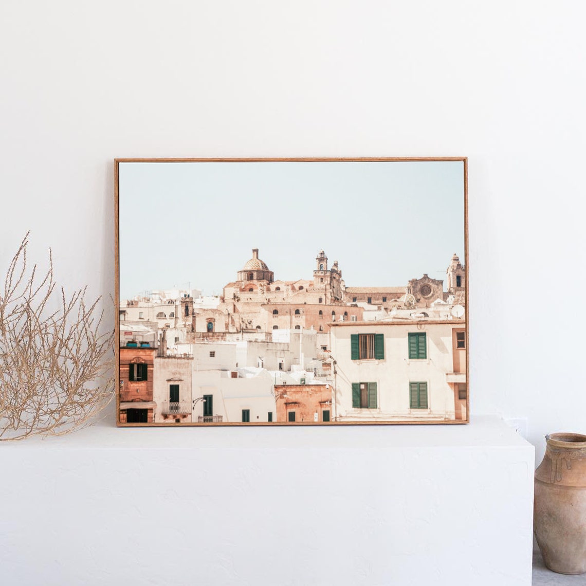Bari Old Town Skyline With Churches Italy Photography Poster - Image 3