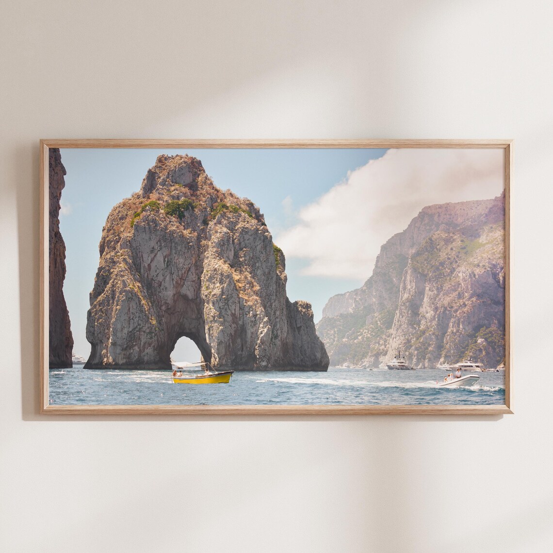 Italian Summer Bundle Set Of 8 Amalfi Coast Frame TV Digital Art Print - Image 4
