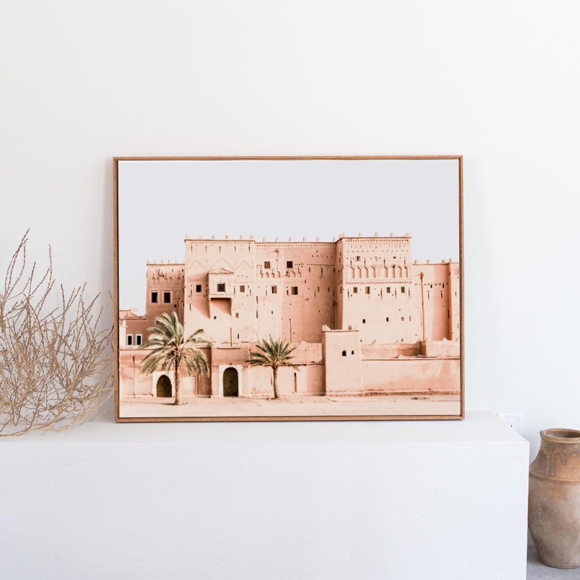 Desert Architecture Moroccan Print, Marrakech Art Print - Image 3