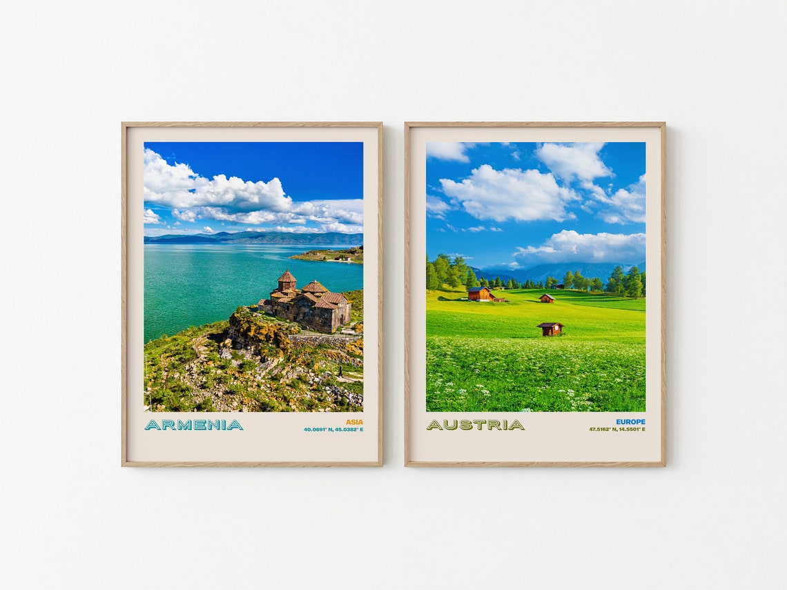 Armenia Travel Poster Armenia Print Armenia Photo Print Armenia Wall Decor Armenia Travel Art Armenia Armenia Picture Armenia 5 - Image 2
