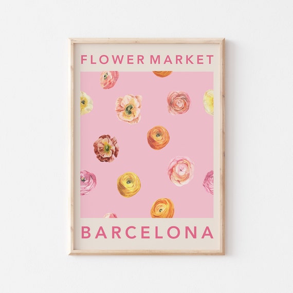 Flower Market Prints Matisse Flower Poster Matisse Cut Out Matisse Print Matisse Plant Barcelona Flower A2 A3 A4 A5