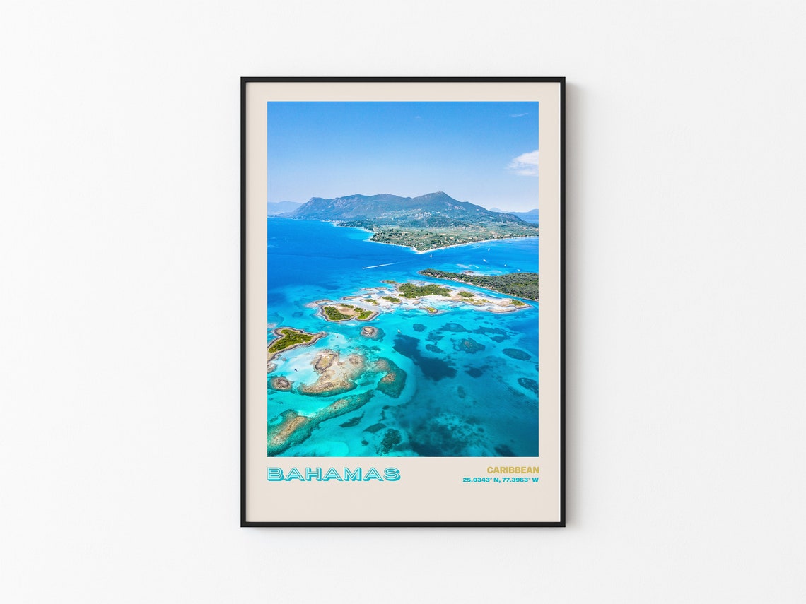 Bahamas Travel Poster Bahamas Print Bahamas Photo Print Bahamas Wall Decor Bahamas Travel Art Bahamas Bahamas Picture Bahamas 11 - Image 3