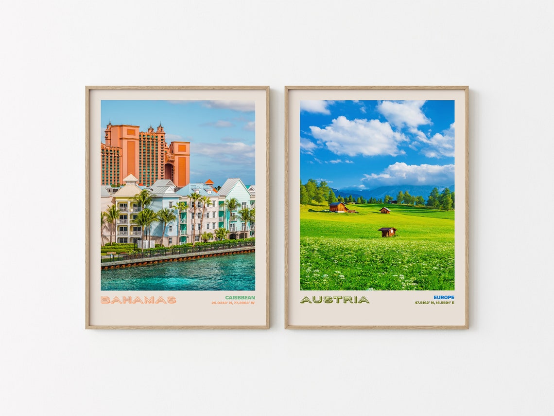 Bahamas Travel Poster Bahamas Print Bahamas Photo Print Bahamas Wall Decor Bahamas Travel Art Bahamas Bahamas Picture Bahamas 10 - Image 2
