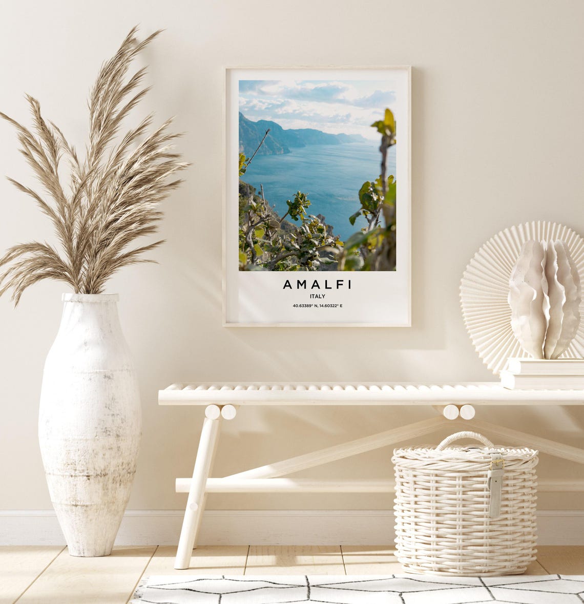 Amalfi Art Amalfi Print Amalfi Poster Amalfi Art Amalfi Photo Amalfi Map Amalfi Painting Amalfi Travel - Image 3