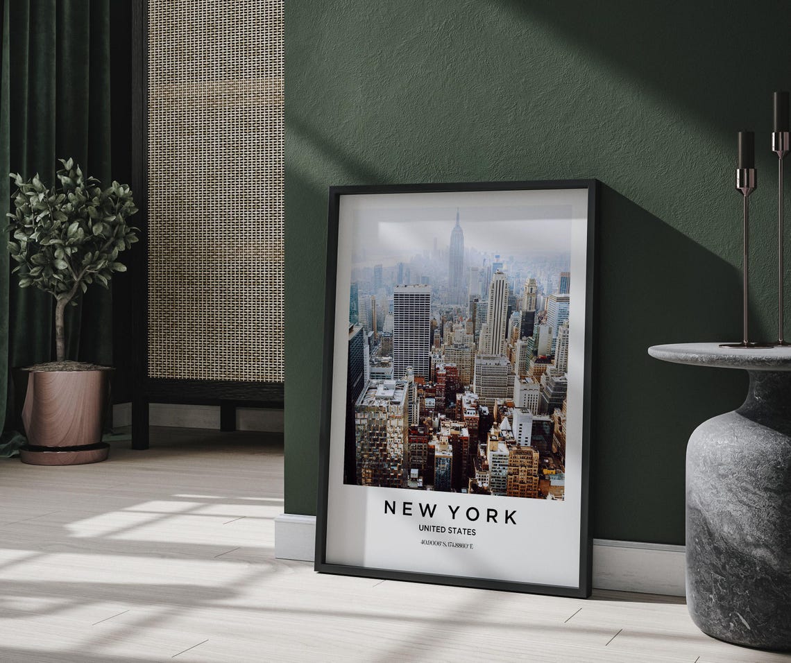New York Art New York Print New York Poster New York Art New York Photo New York Map New York Painting New York Travel - Image 2