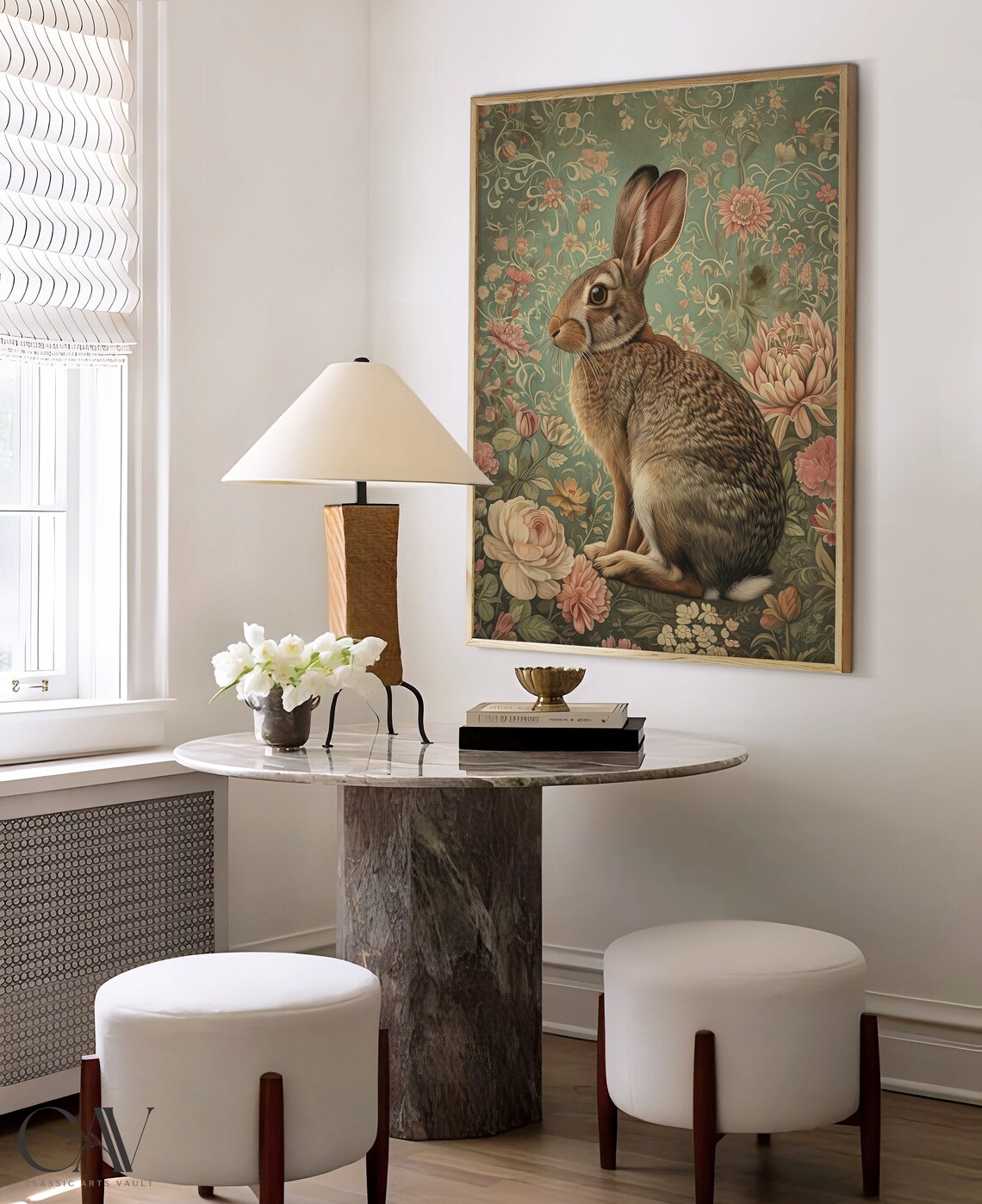 Rabbit Year Of The Rabbit Wall Art Print - Image 4