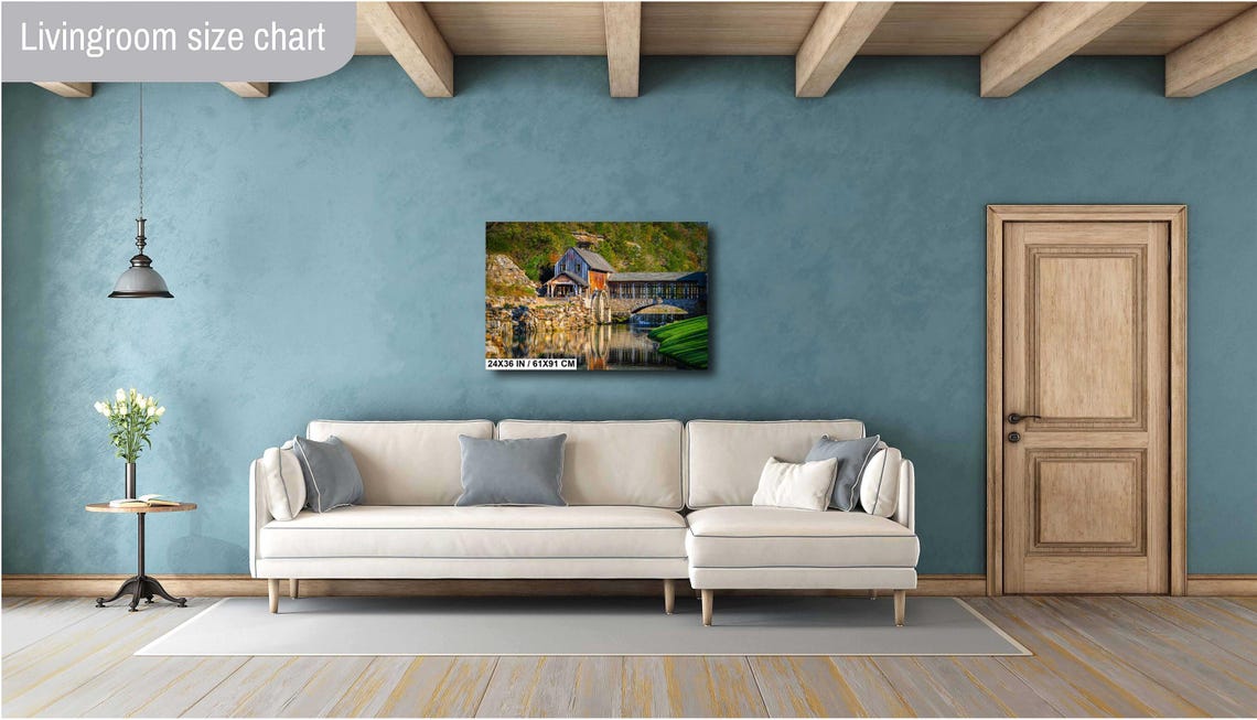 Dogwood Canyon Mill Dogwood Canyon Print Branson Wall Art Rustic Wall Art - Image 4