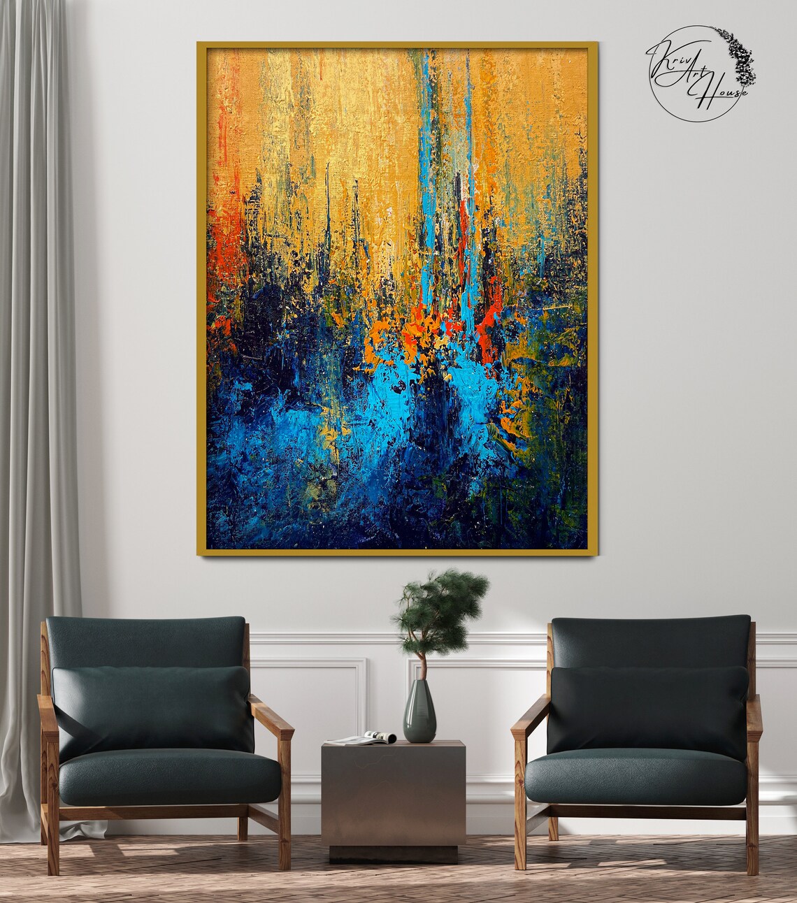 Colorful Abstract Art Print for Kids Room Decor - Image 3