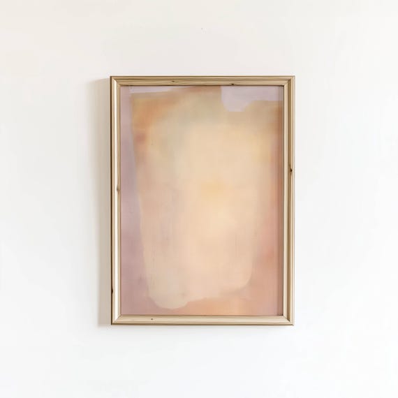 Abstract Wall Art, Serene Contemporary Decor