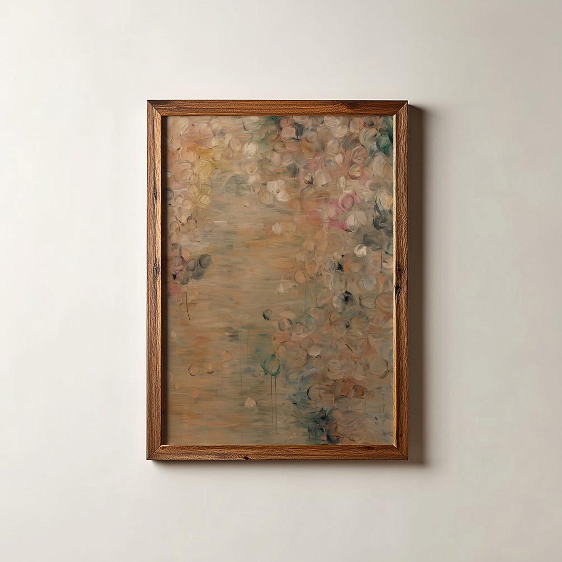 Abstract Wall Art Neutral Tones Printable Poster Serene Contemporary Decor For Modern Home
