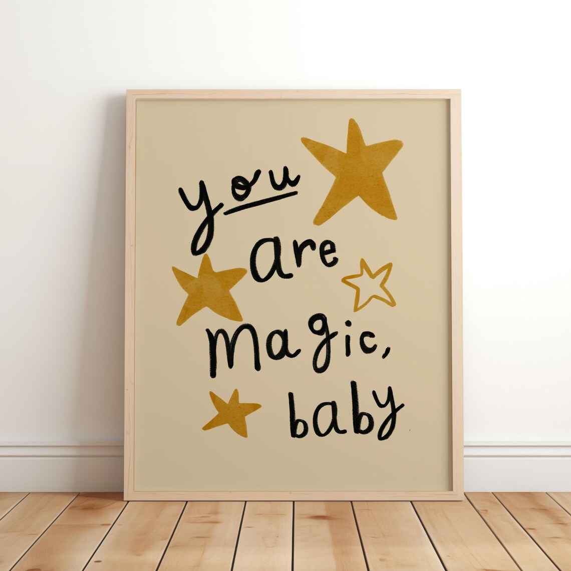 You Are Magic Baby Kids Affirmation Art Print