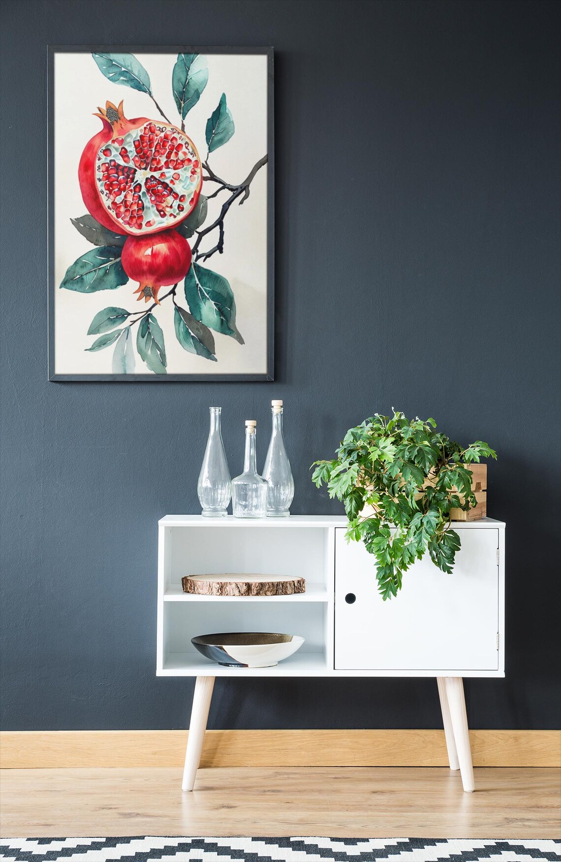 Vintage Pomegranate, Elegant Home Decor Gift - Image 8