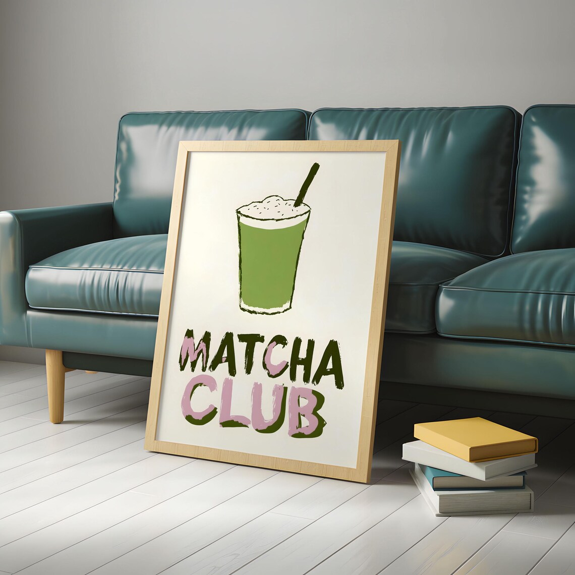 Matcha Club Kitchen Art, For Coffee Lovers - Image 5
