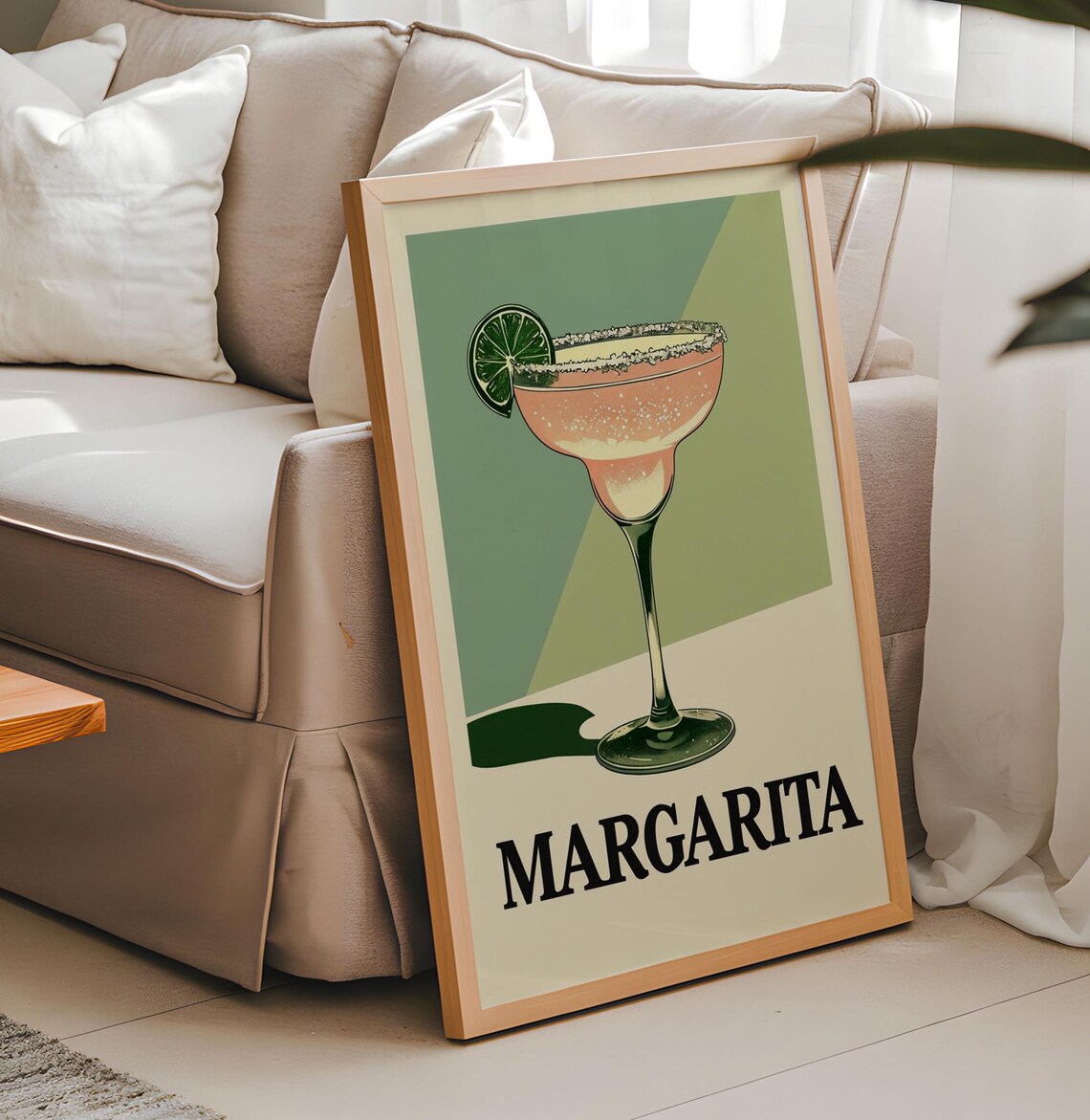 Retro Margarita Cocktail Poster, Bar Lovers Gift - Image 6