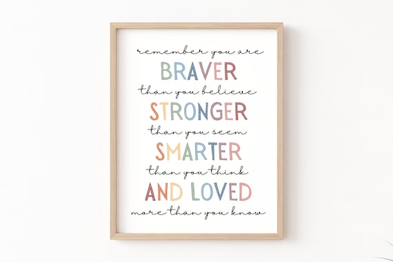 Winnie The Pooh Boho Classroom Quote Poster