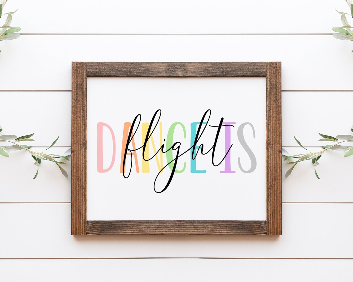 Dance Quotes Dance Is Flight Motivational Poster - Image 4