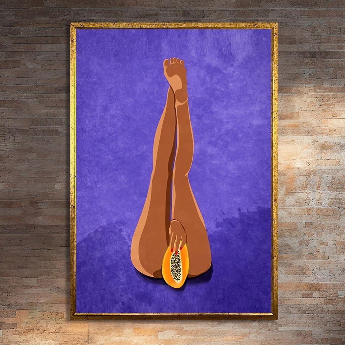 Playful Erotic Minimalist Design, Modern Decor