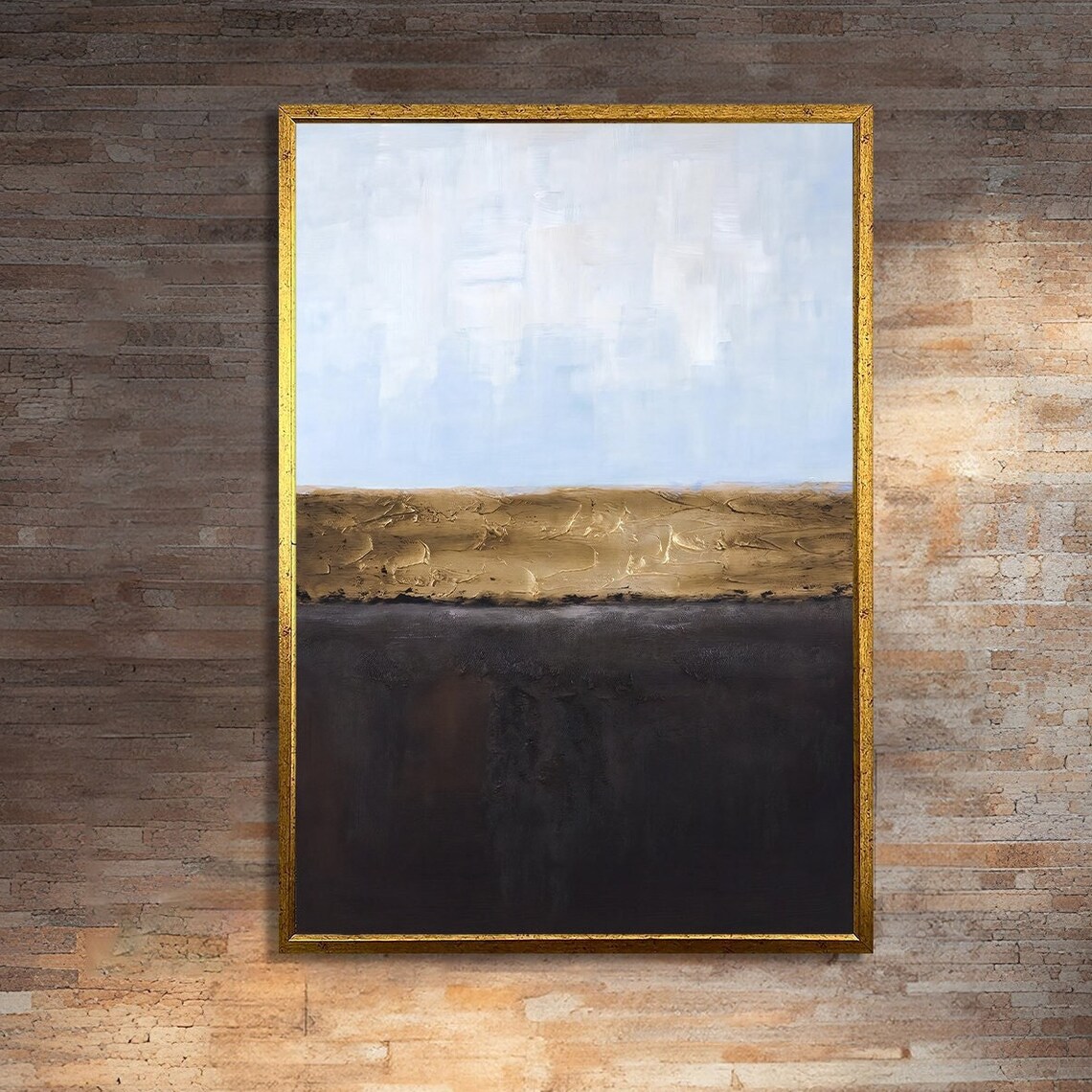 Modern Abstract Landscape, Minimalist Wall Art