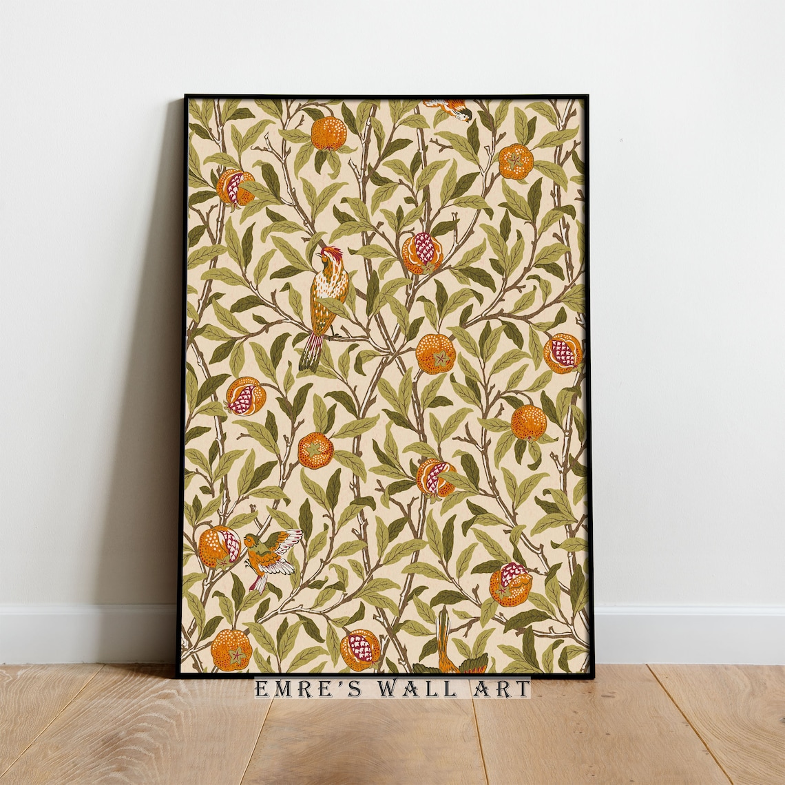 Vintage Pomegranate Tree Botanical Art Print - Image 4