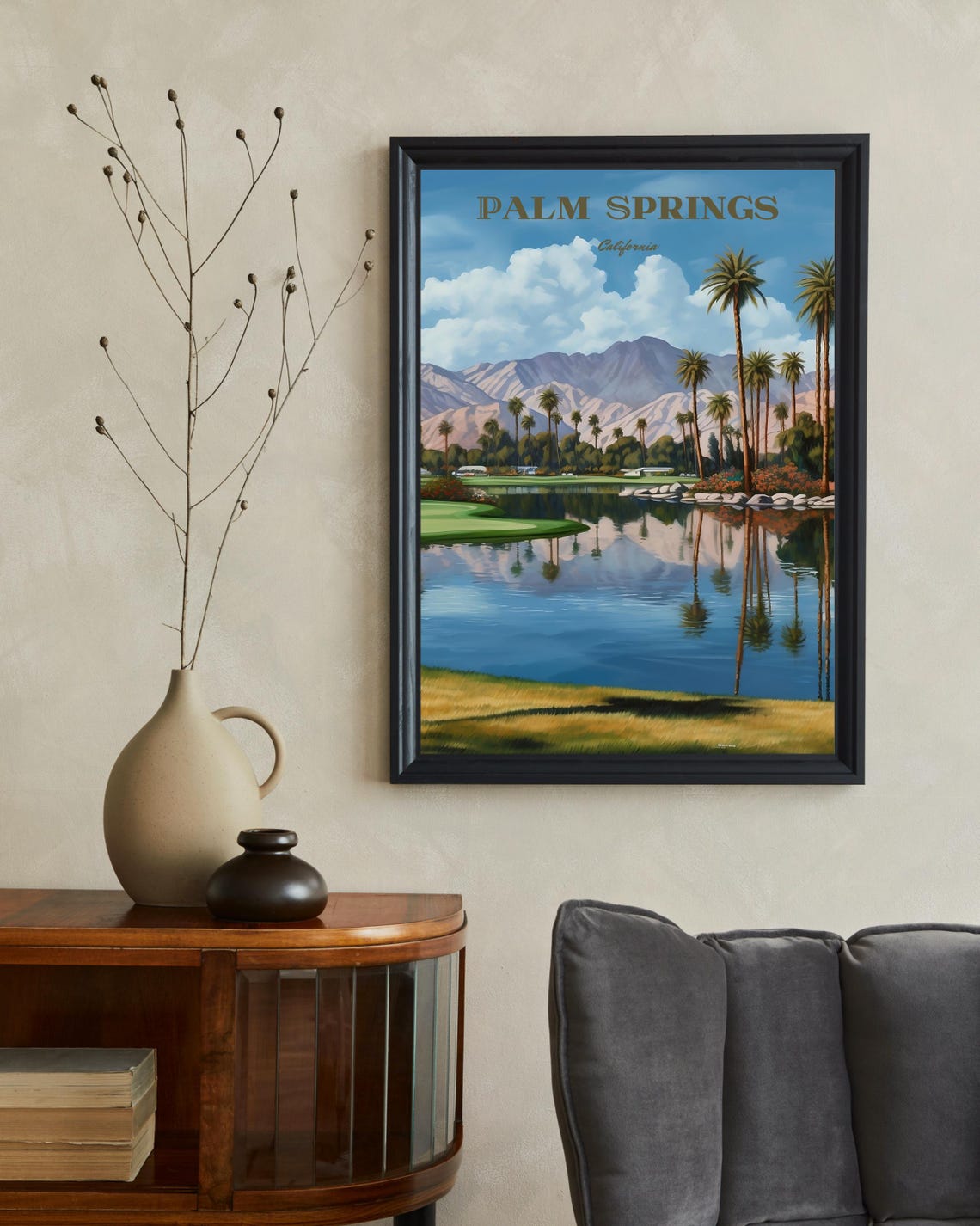 Palm Springs Travel Poster, California Decor - Image 2