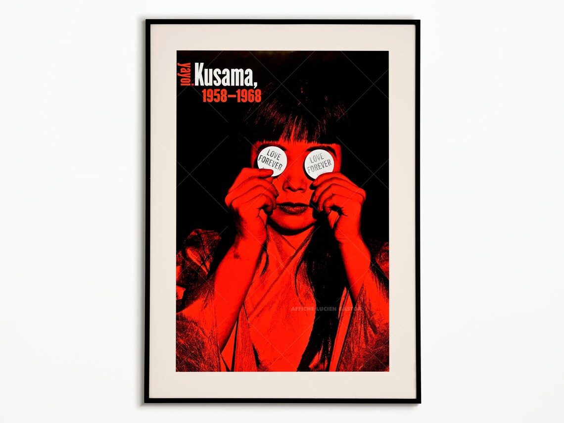 Yayoi Kusama Pumpkin Decoration Poster Art