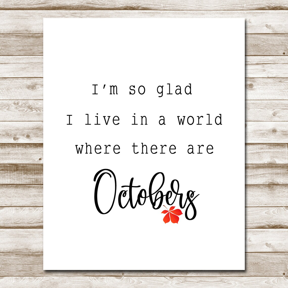 Anne Of Green Gables Autumn Quote Watercolor Wreath Art Print - Image 4