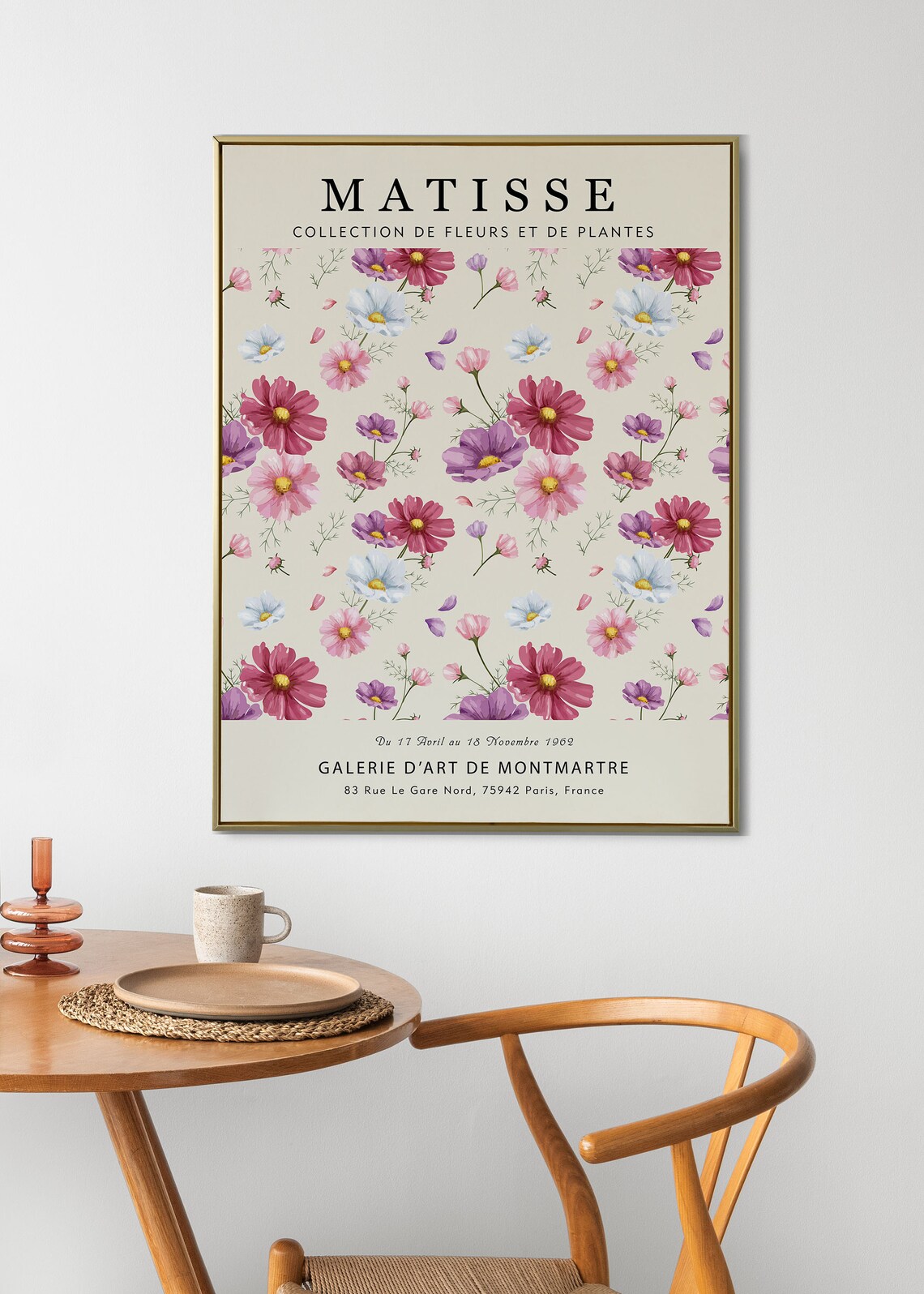 Matisse Flower Market Botanical Poster Art Print - Image 4