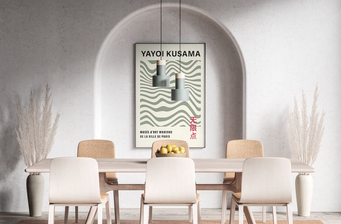 Yayoi Kusama Gallery Wall Art Poster Print - Image 5