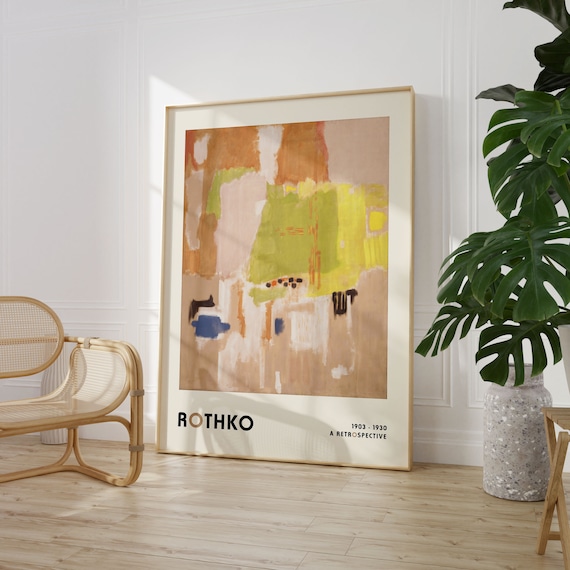 Earthtones Mark Rothko Abstract Art Print